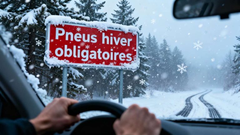 « Pneus hiver obligatoires : attention aux amendes dès le 1er novembre dans certaines zones »