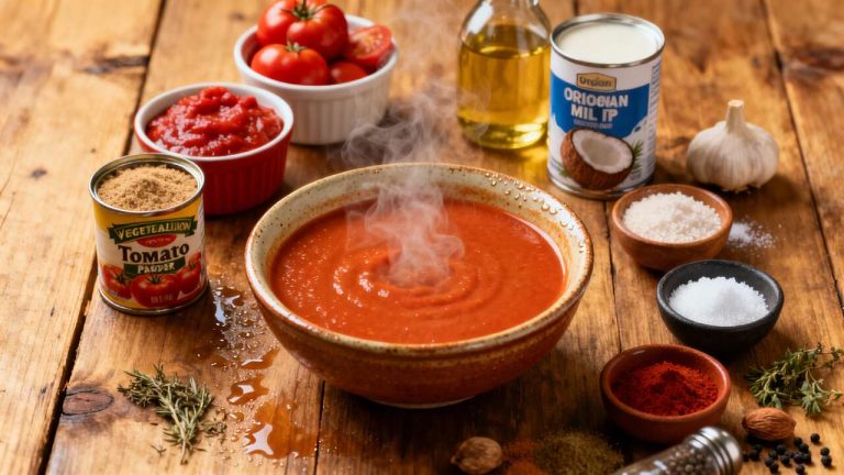 Soupe de tomates : voici l’ingrédient secret qui la rend onctueuse et savoureuse