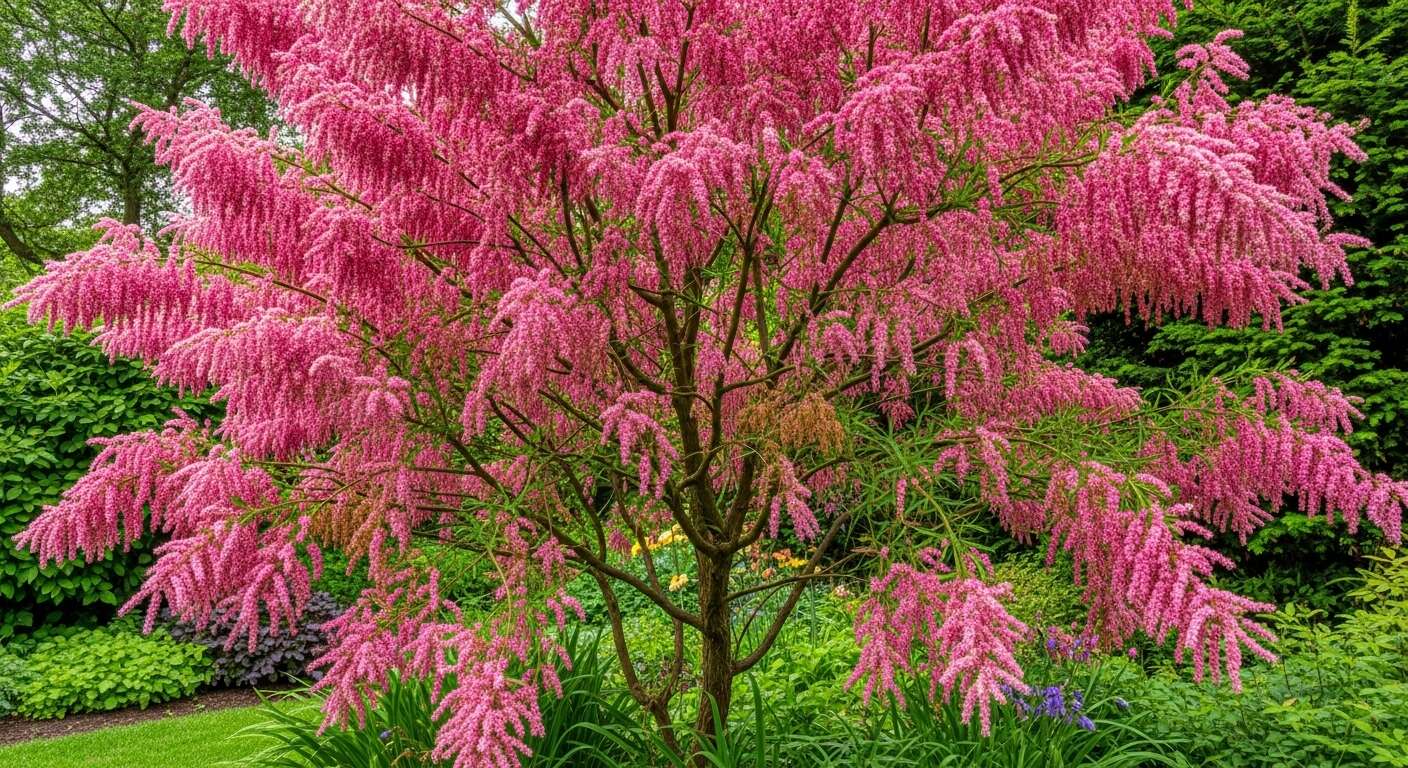 Plantez-le en fond de jardin : il pousse sans eau, protège du vent et fleurit en cascade