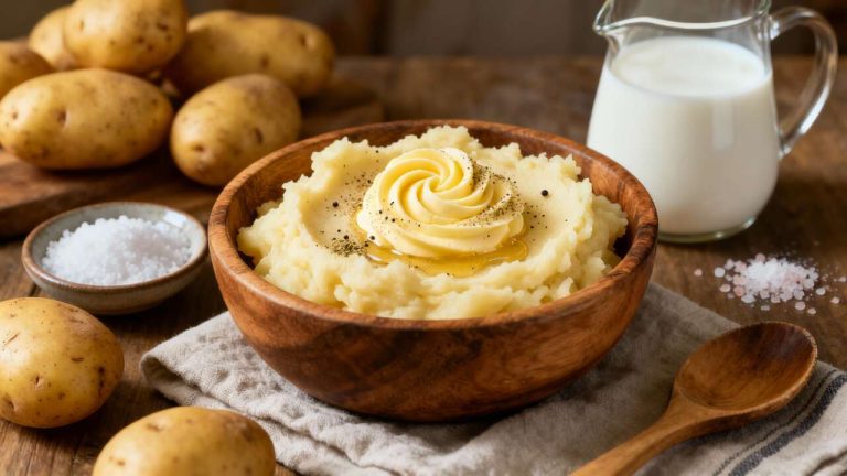 Secret de chefs : arrêtez de cuire vos pommes de terre dans l’eau pour une purée fondante, voici comment faire