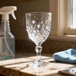 L’astuce de génie des nettoyeurs pros pour retirer le voile de calcaire sur les verres