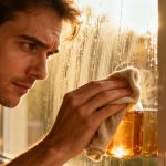 Cette technique avec du vinaigre tiède qui transforme vos vitres sales en miroirs