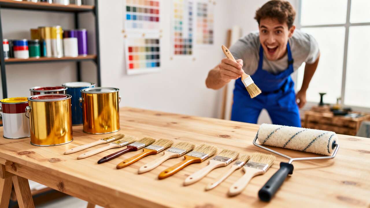 Comment bien choisir ses pinceaux et ses rouleaux pour un résultat de peinture professionnel