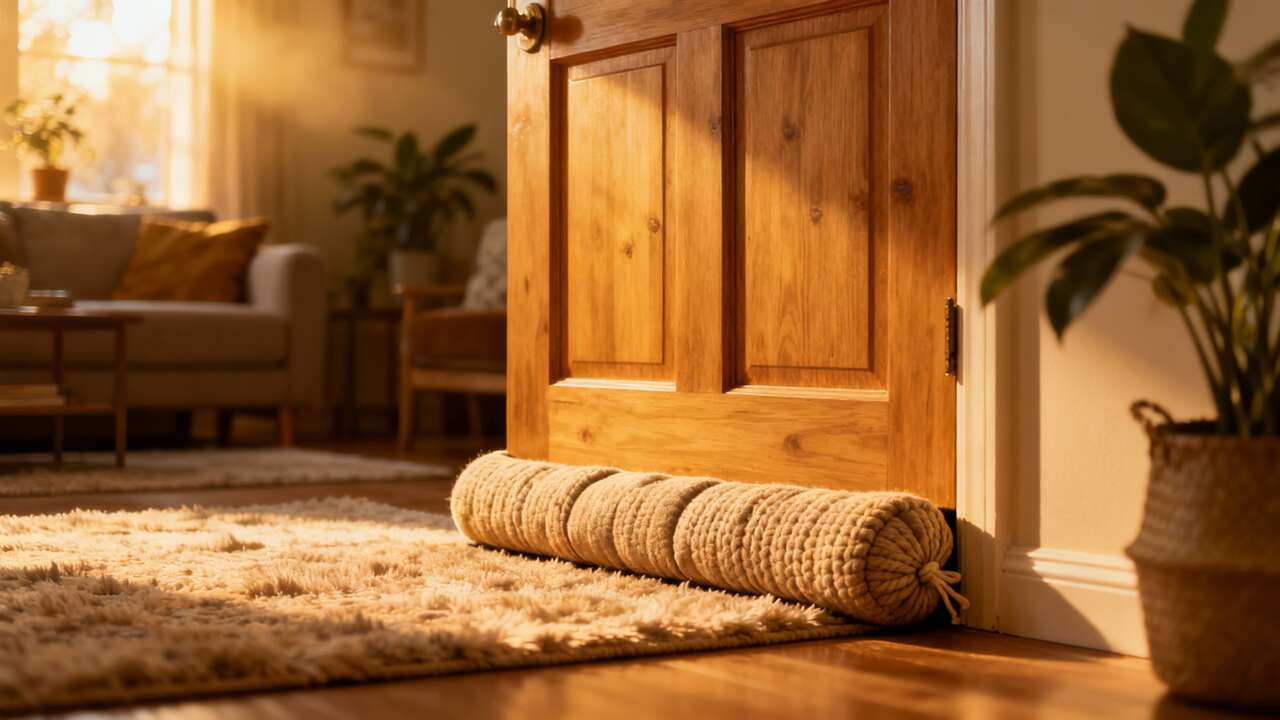 Fini les courants d'air qui passent sous les portes : la solution de calfeutrage maison, efficace et gratuite