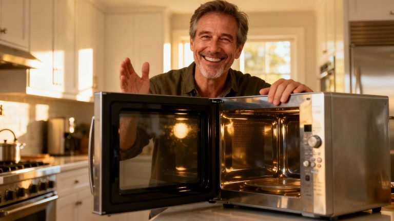 L’astuce de génie des professionnels de l’entretien pour nettoyer un micro-ondes en quelques secondes